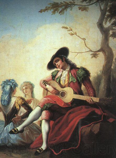 Ramon Bayeu Boy with Guitar